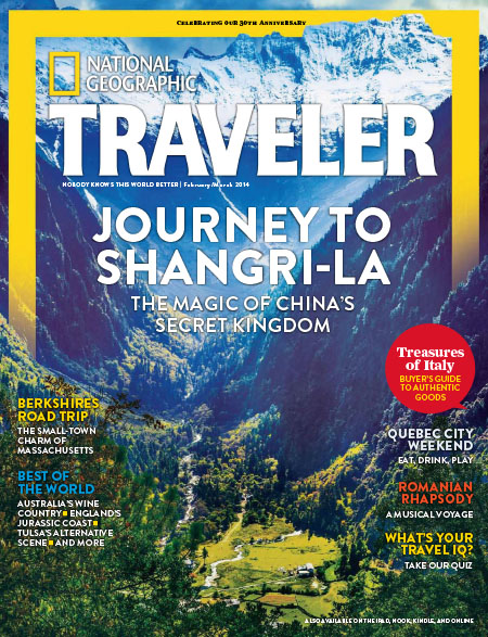 [美国版]national geographic traveler 国家地理旅游杂志 2014年2-3