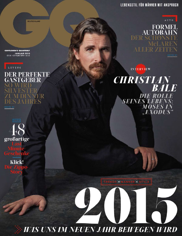 GQ Maennermagazin Januar N 01, 2015