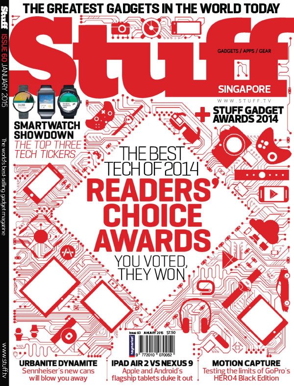 [新加坡版]stuff 数字时代时尚科技杂志 2015年1月刊