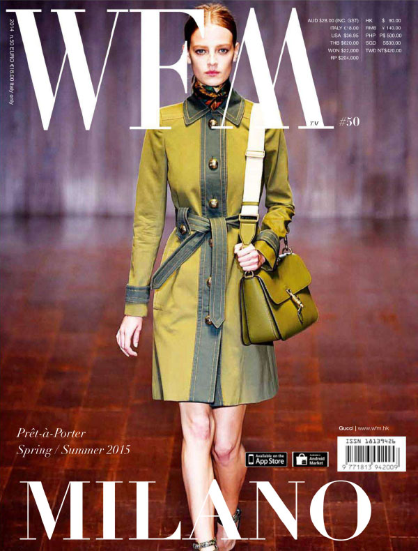 world fashion magazine (wfm) 米兰巴黎时装周时尚杂志 2015年春夏刊