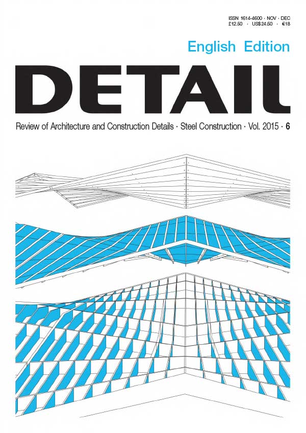 [英文版]Detail 建筑细部杂志 2015年11-12月刊