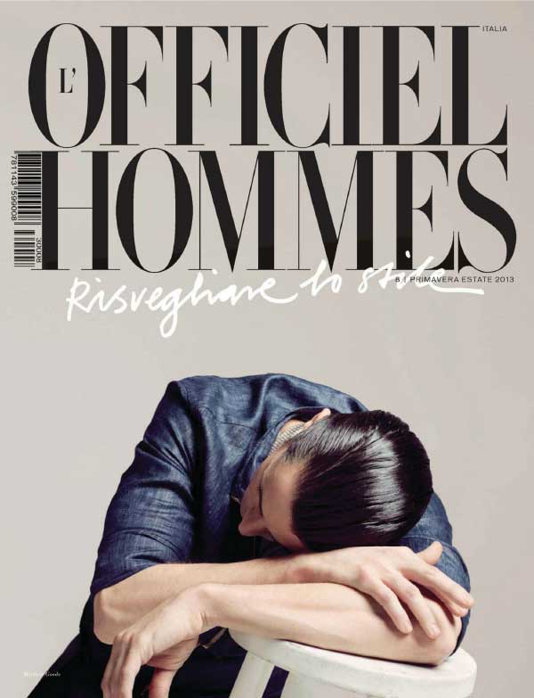 [意大利版]LOfficiel Hommes 男士时尚杂志 2013年Primavera-Estate 专刊