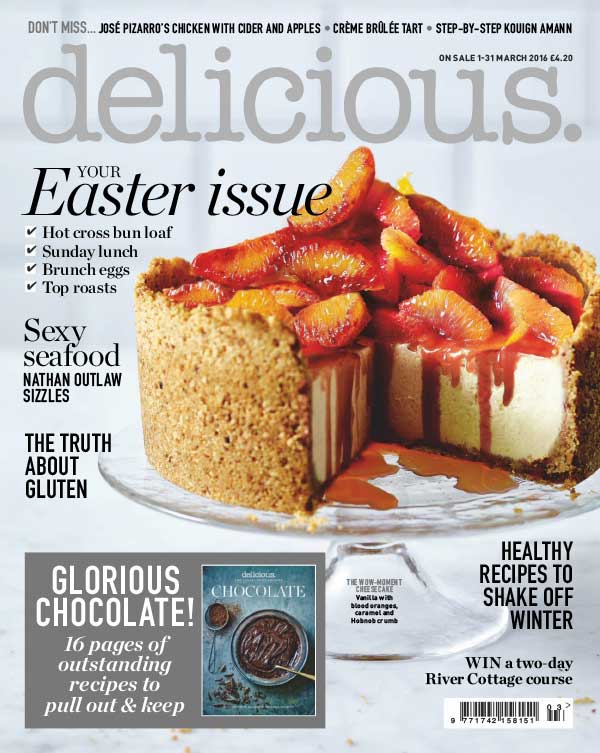 [英国版]Delicious 美食杂志 2016年3月刊