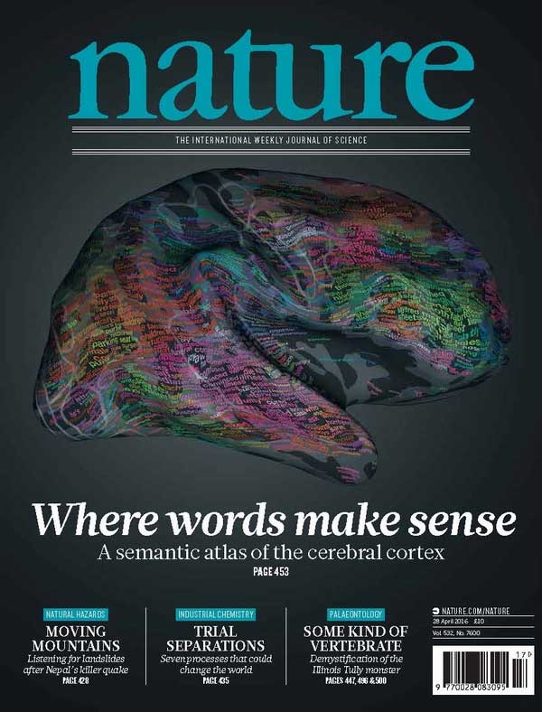 [英国版]Nature 原版自然杂志 2016年4月刊N28
