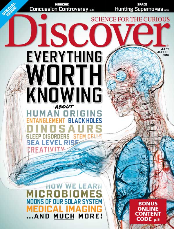 [美国版]Discover 发现科普杂志 2016年7-8月刊