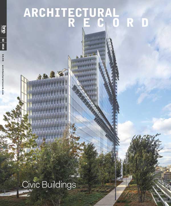 [美国版]architectural record 建筑实录 2016年2月刊