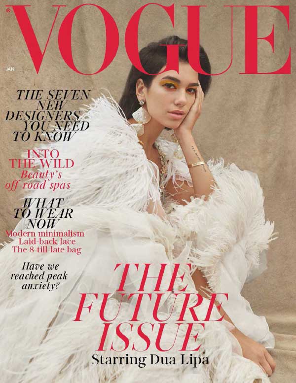 英国版vogue时尚杂志2019年合集全12本