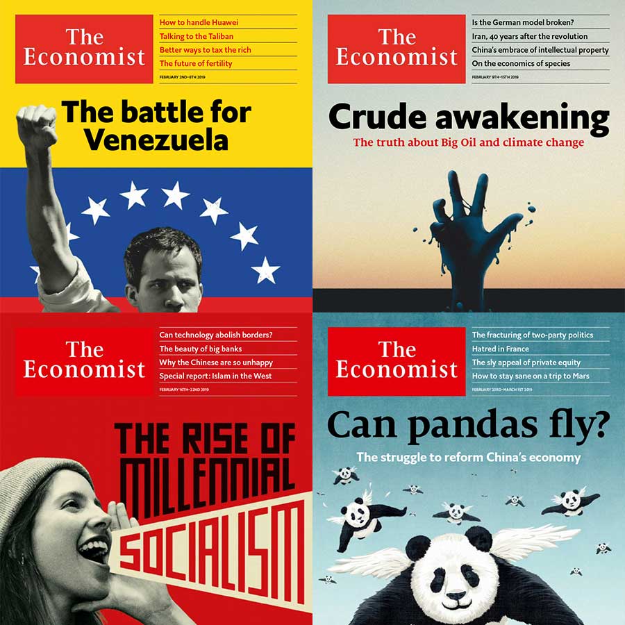 The Economist 经济学人 2019年全年订阅(更新至8月刊N31) 赠送MP3音频Mobi epub格式