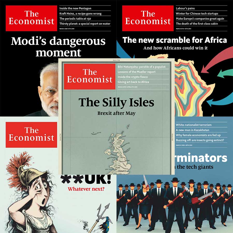 The Economist 经济学人 2019年全年订阅(更新至8月刊N31) 赠送MP3音频Mobi epub格式