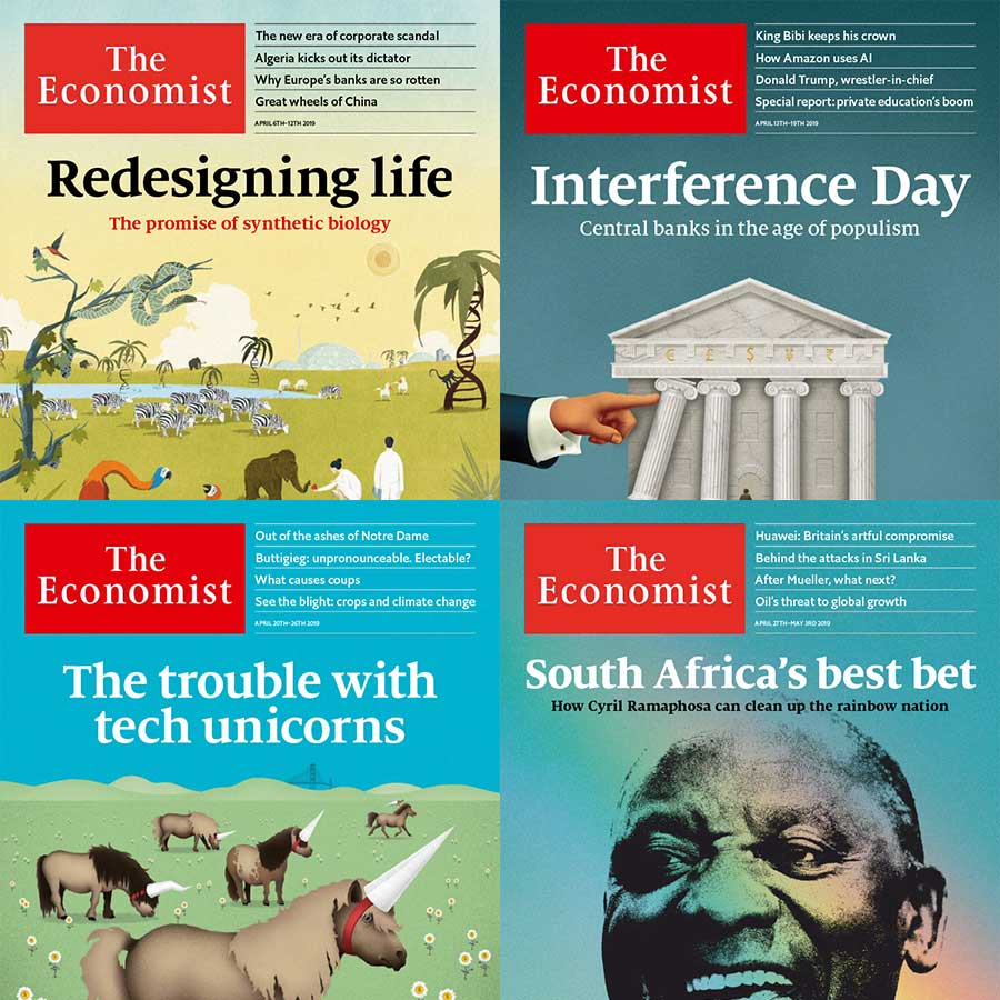The Economist 经济学人 2019年全年订阅(更新至8月刊N31) 赠送MP3音频Mobi epub格式