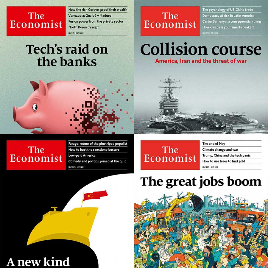 The Economist 经济学人 2019年全年订阅(更新至8月刊N31) 赠送MP3音频Mobi epub格式