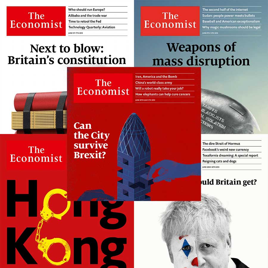 The Economist 经济学人 2019年全年订阅(更新至8月刊N31) 赠送MP3音频Mobi epub格式