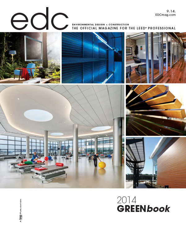 [美国版]Environmental Design + Construction 国际建筑环境设计杂志 2014年9月刊