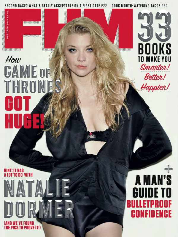 [英国版]FHM 男人装性感杂志 2014年10月刊
