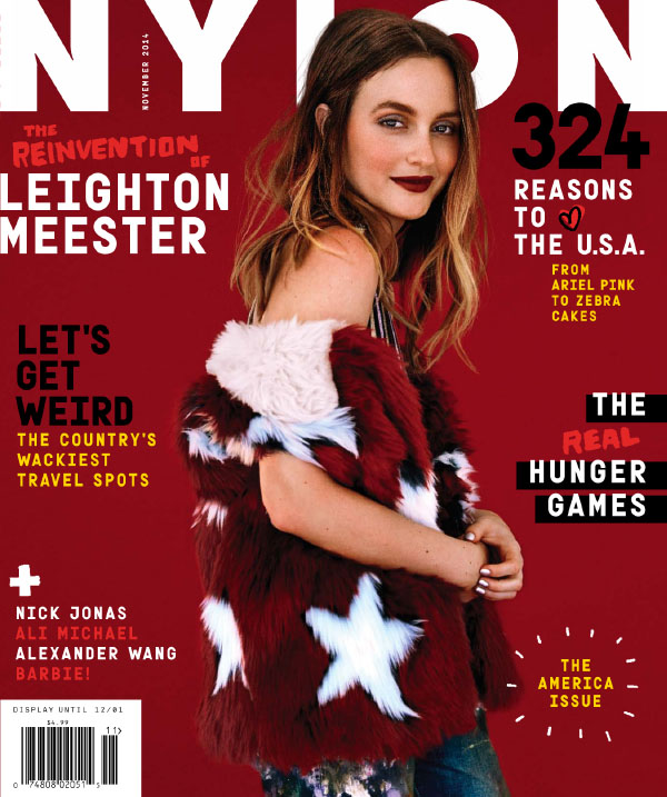 [美国版]Nylon 流行文化和时装主题杂志 2014年11月刊