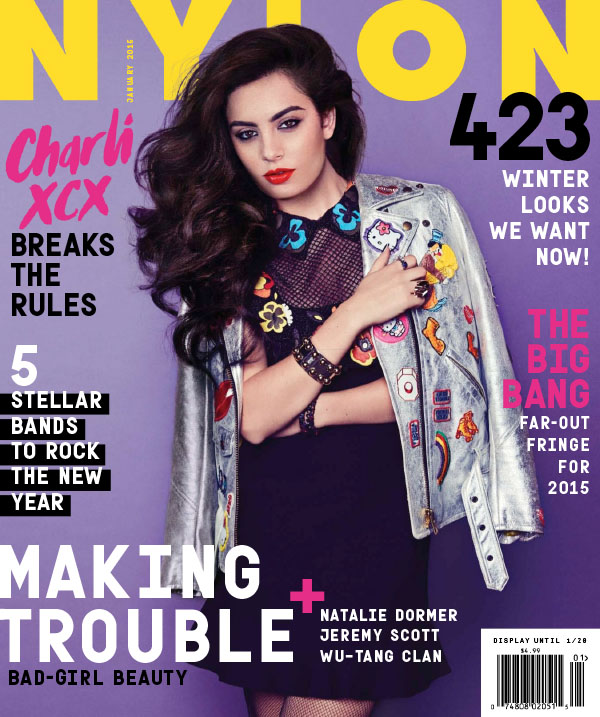 [美国版]Nylon 流行文化和时装主题杂志 2014年12月刊-2015年1月刊