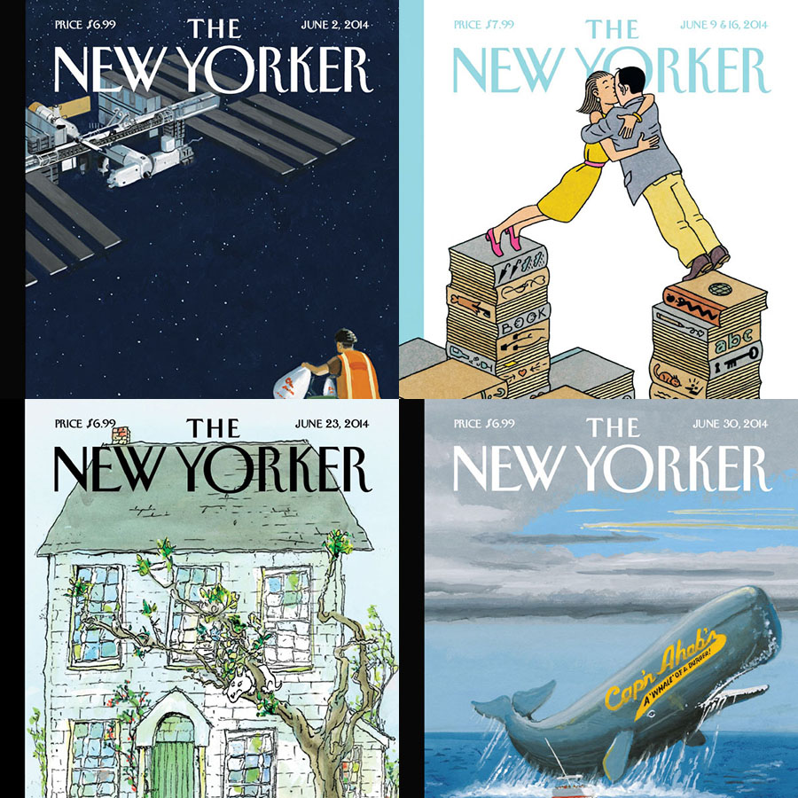 [美国版]the new yorker 纽约客 2014年6月刊(全4本)