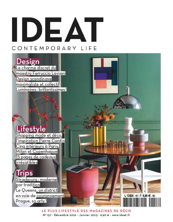 [法国版]Ideat 家居室内装修装饰设计杂志 2022年12月刊-2023年1月刊