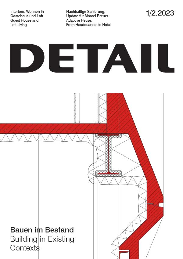 [德国版]Detail 建筑细部 2023年1-2月刊