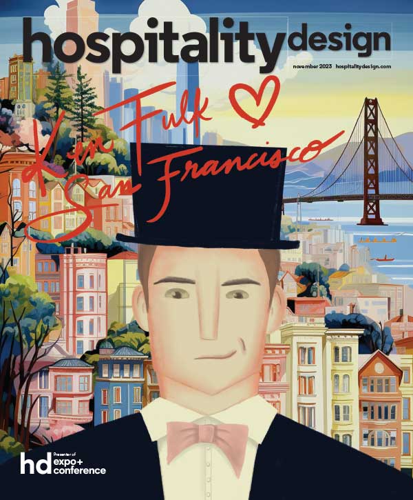 [美国版]Hospitality Design 酒店设计杂志 2023年11月刊