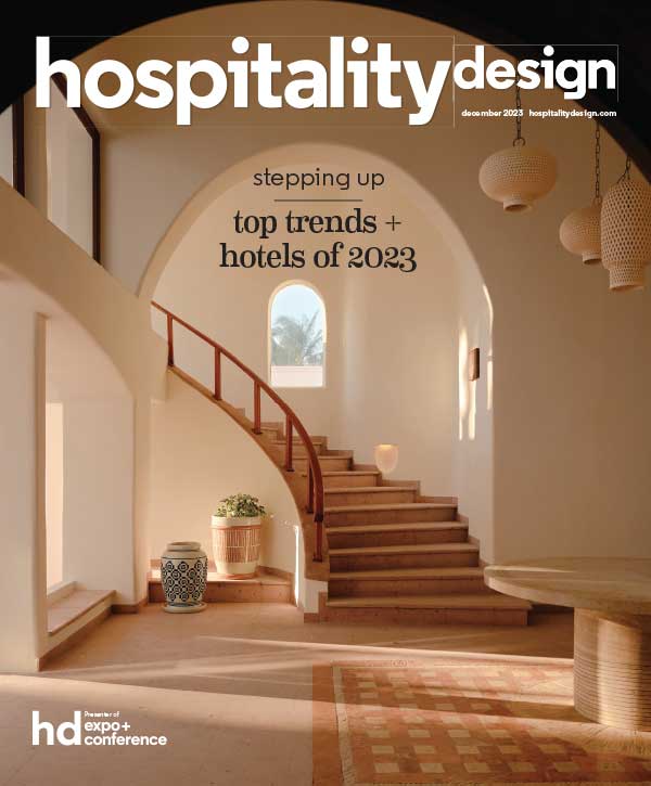 [美国版]Hospitality Design 酒店设计杂志 2023年12月刊