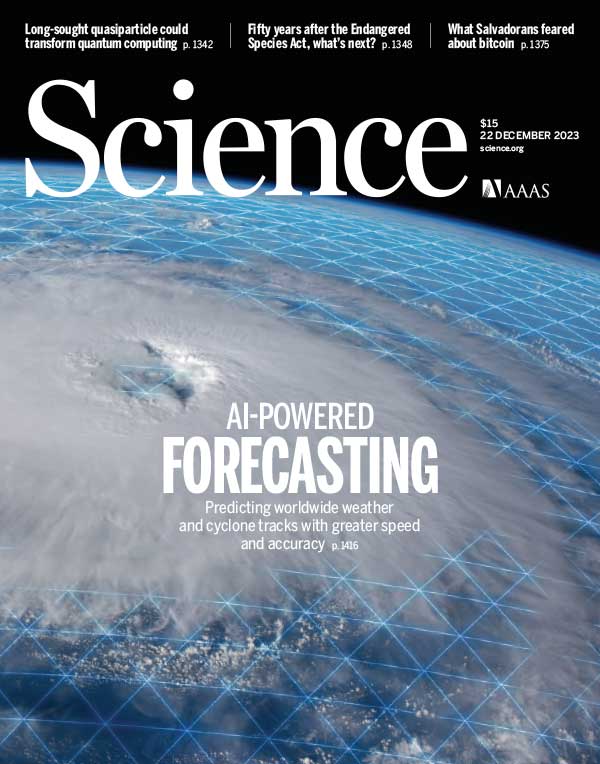 Science 美国权威科学杂志 2023年12月刊N22