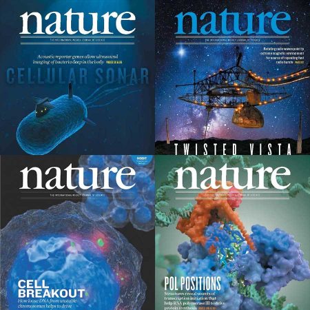 [英國版]nature 原版自然雜誌 2018年1月刊合集(4本)