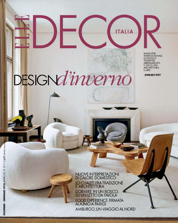 [意大利版]elle decor 時尚家居雜誌 2014年12月刊-2015年1月刊