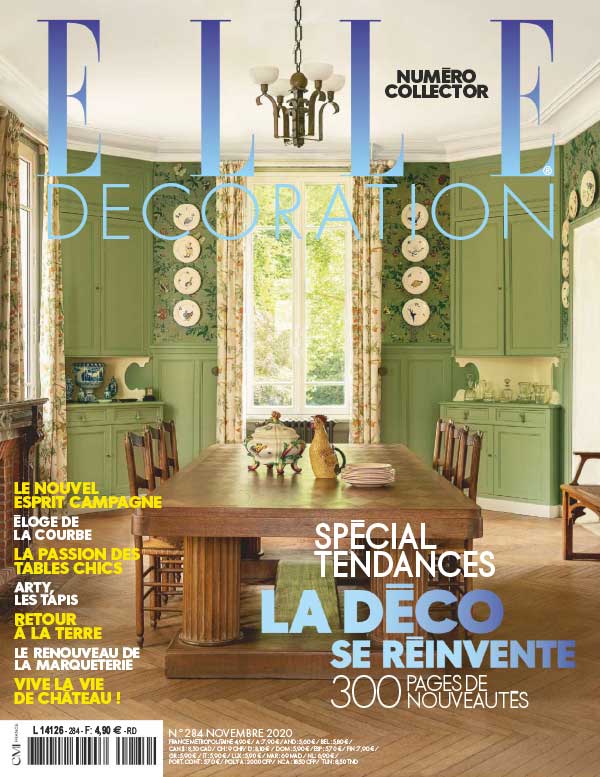 [法国版]Elle Decoration 时尚家居杂志 2020年全年订阅(更新至11月刊)